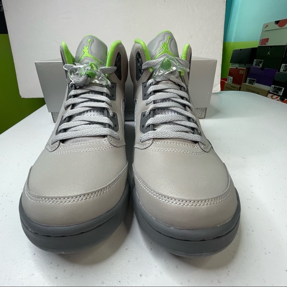 Air Jordan 5 Retro Green Bean Mens Size 10 Sneakers - Picture 4 of 10